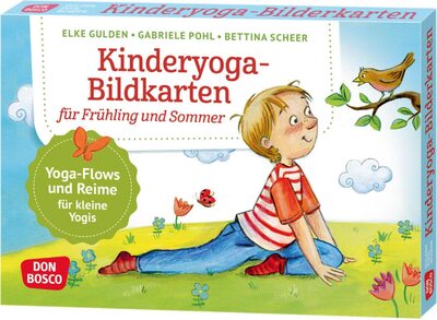 Alle Details zum Kinderbuch Kinderyoga-Bildkarten für Frühling und Sommer: Yogaflows und Reime für kleine Yoginis. Einfache Yoga-Übungen für Kita & Grundschule. Bewegen – ... und innere Balance. 30 Ideen auf Bildkarten) und ähnlichen Büchern