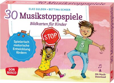 Alle Details zum Kinderbuch 30 Musikstoppspiele. Bildkarten für Kinder: Bewegungsspiele & mehr für Kita, Grundschule & Kinderturnen (Körperarbeit und innere Balance. 30 Ideen auf Bildkarten) und ähnlichen Büchern