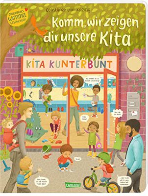 Komm, wir zeigen dir unsere Kita (Constanze von Kitzings Wimmelgeschichten 1): Entdecken, Suchen, Kennenlernen | Unverwechselbares Wimmelbuch ab 2 ... und die Vielfalt im heutigen Kinderalltag bei Amazon bestellen