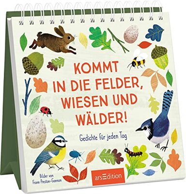 Alle Details zum Kinderbuch Kommt in die Felder, Wiesen und Wälder!: Gedichte für jeden Tag | Gedichte für jeden Tag zum Aufstellen, Geschenk für Groß und Klein und ähnlichen Büchern