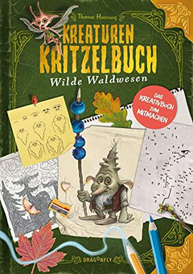 Alle Details zum Kinderbuch Kreaturenkritzelbuch - Wilde Waldwesen und ähnlichen Büchern