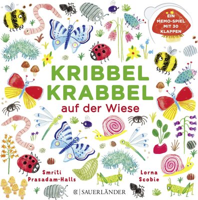 Alle Details zum Kinderbuch Kribbel Krabbel auf der Wiese: Ein Memospiel mit 30 Klappen und ähnlichen Büchern