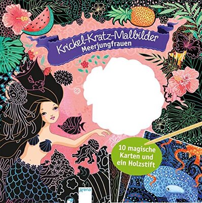 Alle Details zum Kinderbuch Krickel-Kratz-Malbilder. Meerjungfrauen: 10 magische Karten und ein Holzstift und ähnlichen Büchern