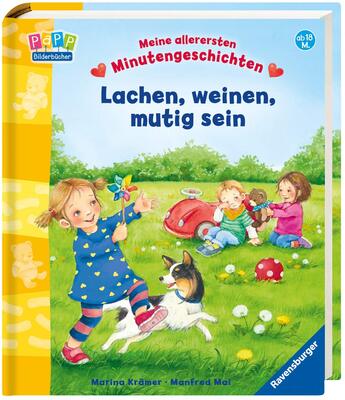 Alle Details zum Kinderbuch Lachen, weinen, mutig sein (Meine allerersten Minutengeschichten) und ähnlichen Büchern