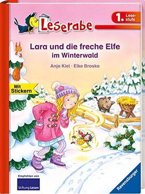 Alle Details zum Kinderbuch Lara und die freche Elfe im Winterwald - Leserabe 1. Klasse - Erstlesebuch für Kinder ab 6 Jahren: 1. Lesestufe (Leserabe - 1. Lesestufe) und ähnlichen Büchern