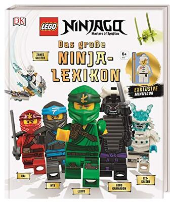 Alle Details zum Kinderbuch LEGO® NINJAGO® Das große Ninja-Lexikon: Mit exklusiver Minifigur und ähnlichen Büchern