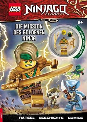 Alle Details zum Kinderbuch LEGO® NINJAGO® – Die Mission des Goldenen Ninja und ähnlichen Büchern