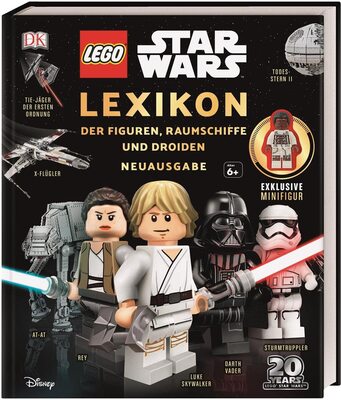 Alle Details zum Kinderbuch LEGO® Star Wars™ Lexikon der Figuren, Raumschiffe und Droiden: Neuausgabe. Mit exklusiver Minifigur Finn und ähnlichen Büchern