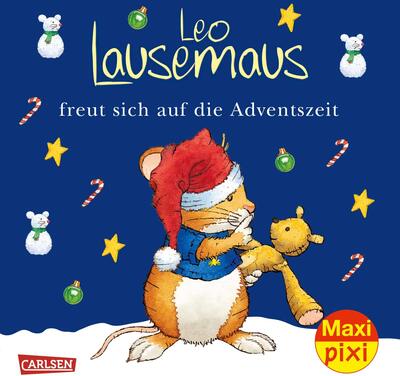 Alle Details zum Kinderbuch Maxi Pixi 366: Leo Lausemaus freut sich auf die Adventszeit (366): Miniaturbuch und ähnlichen Büchern