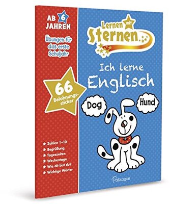 Alle Details zum Kinderbuch Lernen mit Sternen - Ich lerne Englisch: Übungen für das erste Schuljahr mit 66 Belohnungsstickern und ähnlichen Büchern