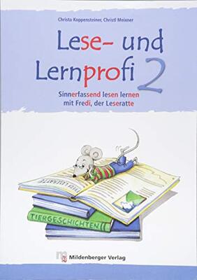 Alle Details zum Kinderbuch Lese- und Lernprofi 2 – Schülerarbeitsheft – silbierte Ausgabe: Sinnerfassend lesen lernen mit Fredi, der Leseratte, Klasse 2 (Lese- und Lernprofi: blau/rot silbiert) und ähnlichen Büchern