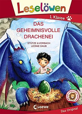 Leselöwen 1. Klasse - Das geheimnisvolle Drachenei (Großbuchstabenausgabe): Erstlesebuch für Kinder ab 6 Jahren bei Amazon bestellen