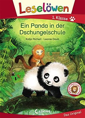 Alle Details zum Kinderbuch Leselöwen 1. Klasse - Ein Panda in der Dschungelschule: Erstlesebuch für Kinder ab 6 Jahre und ähnlichen Büchern