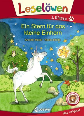 Alle Details zum Kinderbuch Leselöwen 1. Klasse - Ein Stern für das kleine Einhorn: Erstlesebuch für Kinder ab 6 Jahre und ähnlichen Büchern