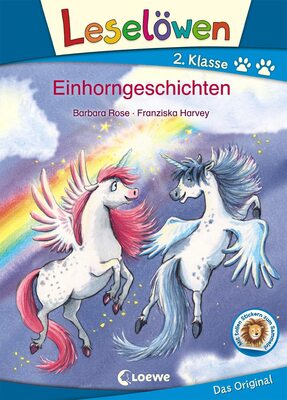 Alle Details zum Kinderbuch Leselöwen 2. Klasse - Einhorngeschichten: Erstlesebuch für Kinder ab 7 Jahre und ähnlichen Büchern