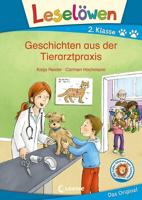 Alle Details zum Kinderbuch Leselöwen 2. Klasse - Geschichten aus der Tierarztpraxis: Erstlesebuch, Tierbuch für Kinder ab 7 Jahre und ähnlichen Büchern