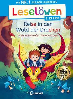 Alle Details zum Kinderbuch Leselöwen 2. Klasse - Reise in den Wald der Drachen: Die Nr. 1 für den Leseerfolg - Mit Leselernschrift ABeZeh - Erstlesebuch für Kinder ab 7 Jahren und ähnlichen Büchern