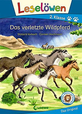 Alle Details zum Kinderbuch Leselöwen 2. Klasse - Das verletzte Wildpferd: Erstlesebuch Kinder ab 7 Jahre und ähnlichen Büchern