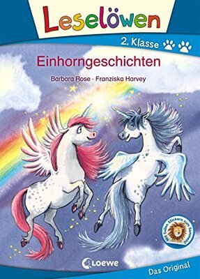 Alle Details zum Kinderbuch Leselöwen 2. Klasse - Einhorngeschichten: Erstlesebuch für Kinder ab 7 Jahre und ähnlichen Büchern