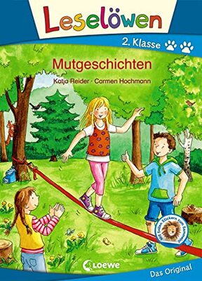 Alle Details zum Kinderbuch Leselöwen 2. Klasse - Mutgeschichten: Erstlesebuch für Kinder ab 7 Jahre und ähnlichen Büchern