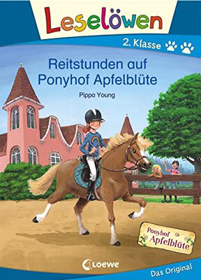 Alle Details zum Kinderbuch Leselöwen 2. Klasse - Reitstunden auf Ponyhof Apfelblüte: Erstlesebuch für Kinder ab 7 Jahre und ähnlichen Büchern