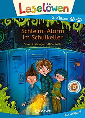 Alle Details zum Kinderbuch Leselöwen 2. Klasse - Schleim-Alarm im Schulkeller: Mit Leselernschrift ABeZeh - Erstlesebuch für Kinder ab 7 Jahren und ähnlichen Büchern