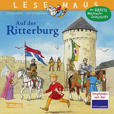 Alle Details zum Kinderbuch LESEMAUS 105: Auf der Ritterburg (105): Mit Gratis Mitmach-Zeitschrift und ähnlichen Büchern