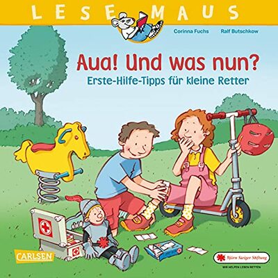 Alle Details zum Kinderbuch LESEMAUS 112: Aua! Und was nun? Erste-Hilfe-Tipps für kleine Retter (112) und ähnlichen Büchern