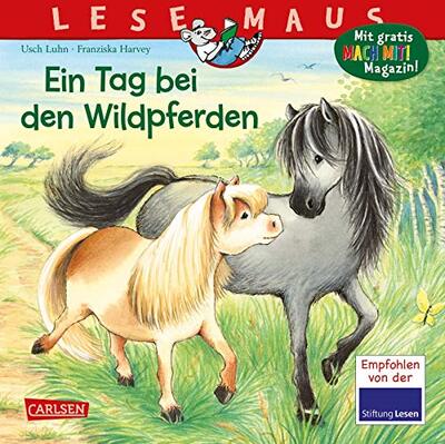 Alle Details zum Kinderbuch LESEMAUS 147: Ein Tag bei den Wildpferden (147) und ähnlichen Büchern