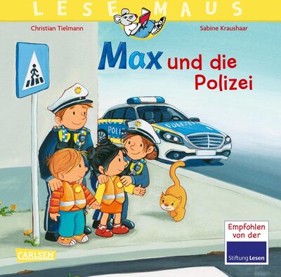 Alle Details zum Kinderbuch LESEMAUS 15: Max und die Polizei: Spannendes Bilderbuch mit vielen Infos über die Polizei und das richtige Verhalten im Straßenverkehr | Für Kinder ab 3 Jahren (15) und ähnlichen Büchern