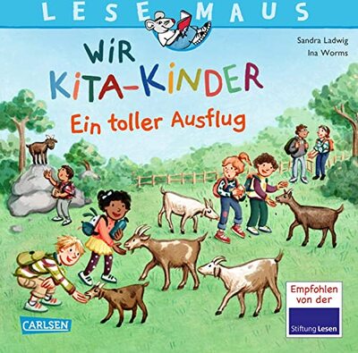 Alle Details zum Kinderbuch LESEMAUS 165: Wir KiTa-Kinder – Ein toller Ausflug: Fröhliche Bilderbuch-Geschichte über den Alltag im Kindergarten (165) und ähnlichen Büchern