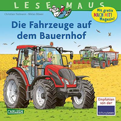 Alle Details zum Kinderbuch LESEMAUS 187: Die Fahrzeuge auf dem Bauernhof: Traktor, Mähdrescher und mehr (187) und ähnlichen Büchern