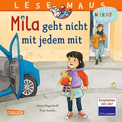 Alle Details zum Kinderbuch LESEMAUS 210: Mila geht nicht mit jedem mit: Grenzen setzen und Nein sagen | Eine ermutigende und liebevoll illustrierte Vorlesegeschichte für Kinder ab 3 (210) und ähnlichen Büchern