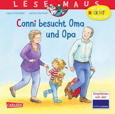 Alle Details zum Kinderbuch LESEMAUS 69: Conni besucht Oma und Opa (69): Mit Gratis Mitmach-Zeitschrift und ähnlichen Büchern