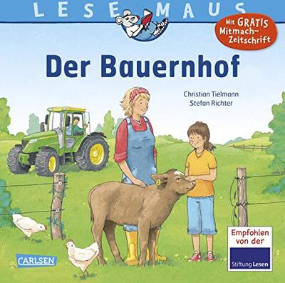 Alle Details zum Kinderbuch LESEMAUS 76: Der Bauernhof (76): Mit Gratis Mitmach-Zeitung. Empfohlen von der Stiftung Lesen und ähnlichen Büchern