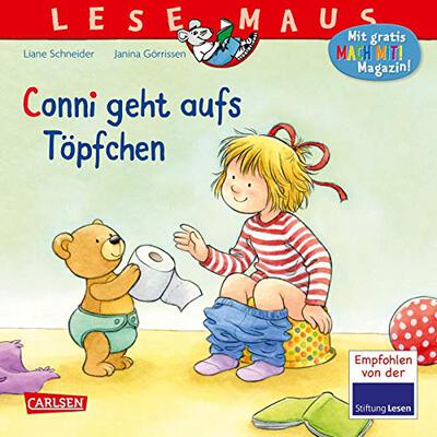 LESEMAUS 83: Conni geht aufs Töpfchen (83): Mit GRATIS Mitmach-Zeitschrift bei Amazon bestellen