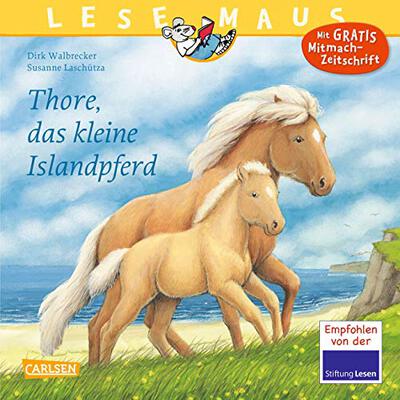 Alle Details zum Kinderbuch LESEMAUS 88: Thore, das kleine Islandpferd (88) und ähnlichen Büchern