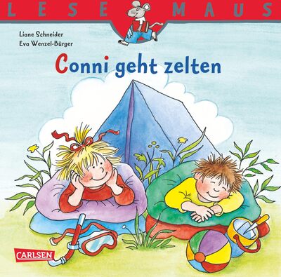 Alle Details zum Kinderbuch LESEMAUS: Conni geht zelten und ähnlichen Büchern