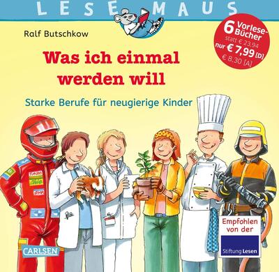 LESEMAUS Sonderbände: Lesemaus Sammelband: Was ich einmal werden will: 6 Geschichten in 1 Band | spannende Berufe für Kinder ab 3 Jahre bei Amazon bestellen