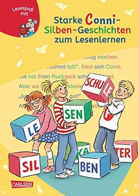Alle Details zum Kinderbuch LESEMAUS zum Lesenlernen Sammelbände: Starke Conni Silben-Geschichten zum Lesenlernen und ähnlichen Büchern