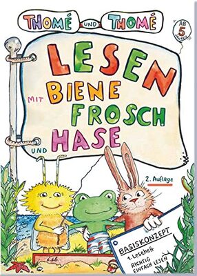 Alle Details zum Kinderbuch Lesen mit Biene, Frosch und Hase: Basiskonzept Lesen, 1. Leseheft. GROSSBUCHSTABEN, kompl. Ökoproduktion (Richtig einfach lesen: Basiskonzept Lesen) und ähnlichen Büchern