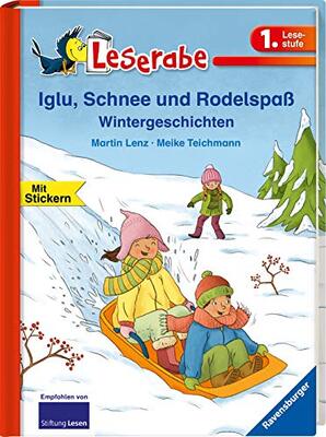 Alle Details zum Kinderbuch Leserabe - 1. Lesestufe: Iglu, Schnee und Rodelspaß. Wintergeschichten und ähnlichen Büchern