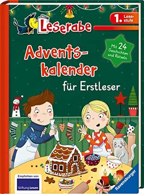 Alle Details zum Kinderbuch Leserabe - Sonderausgaben: Adventskalender für Erstleser: Mit 24 Geschichten und Rätseln und ähnlichen Büchern