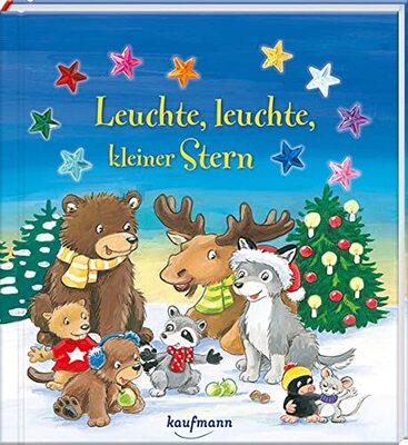 Alle Details zum Kinderbuch Leuchte, leuchte, kleiner Stern: Funkel-Bilderbuch mit Glitzersteinen (Bilderbuch mit integriertem Extra - Ein Weihnachtsbuch: Kinderbücher ab 3 Jahre) und ähnlichen Büchern