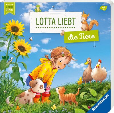 Alle Details zum Kinderbuch Lotta liebt die Tiere – Erstes Sachwissen über Tiere (Mein Naturstart) und ähnlichen Büchern