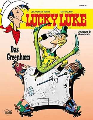 Alle Details zum Kinderbuch Lucky Luke 16: Das Greenhorn und ähnlichen Büchern