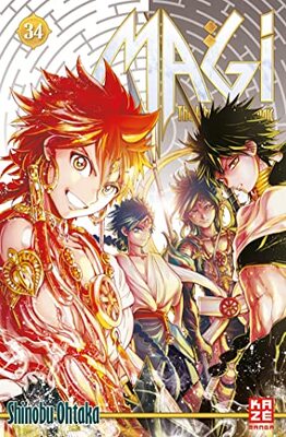 Alle Details zum Kinderbuch Magi – The Labyrinth of Magic – Band 34 und ähnlichen Büchern