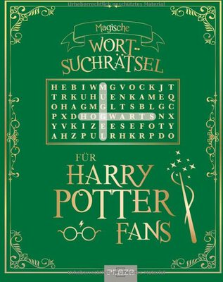 Magische Wortsuchrätsel für Harry Potter Fans bei Amazon bestellen