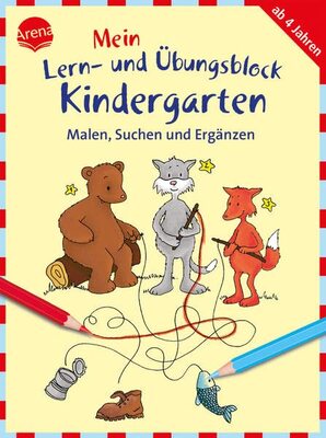 Malen, Suchen und Ergänzen: Mein Lern- und Übungsblock für den KINDERGARTEN (Kleine Rätsel und Übungen für Kindergartenkinder) bei Amazon bestellen