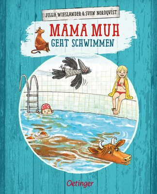 Alle Details zum Kinderbuch Mama Muh geht schwimmen: Bilderbuch-Klassiker ab 4 Jahren im Midi-Format, ideal für die Kindergartentasche und ähnlichen Büchern
